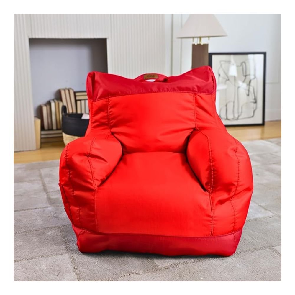 Bean Bag Chair Bean Bag Chair Sofa Lazy Lounger Bean Bag Storage Chair for Adults and Kids for Playroom Bedroom for Living Rooms Dorms (Color : Yellow, Size : 70x70x70cm)
