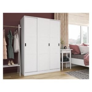 100% Solid Wood 2-Sliding Door Wardrobe/Armoire/Closet/Mudroom Storage by Palace Imports, Java Color. 1 Large Shelf, 1 Clothing Rod Included. Extra Optional Shelves Sold Separately. Requires Assembly