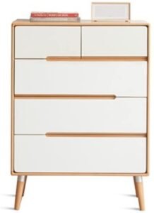 5 Drawer Chest Chest of Drawers Bedroom Multifunctional Bedside Cabinet Bedroom Drawer Storage Cabinet Living Room Drawer Bedroom Storage Cabinet