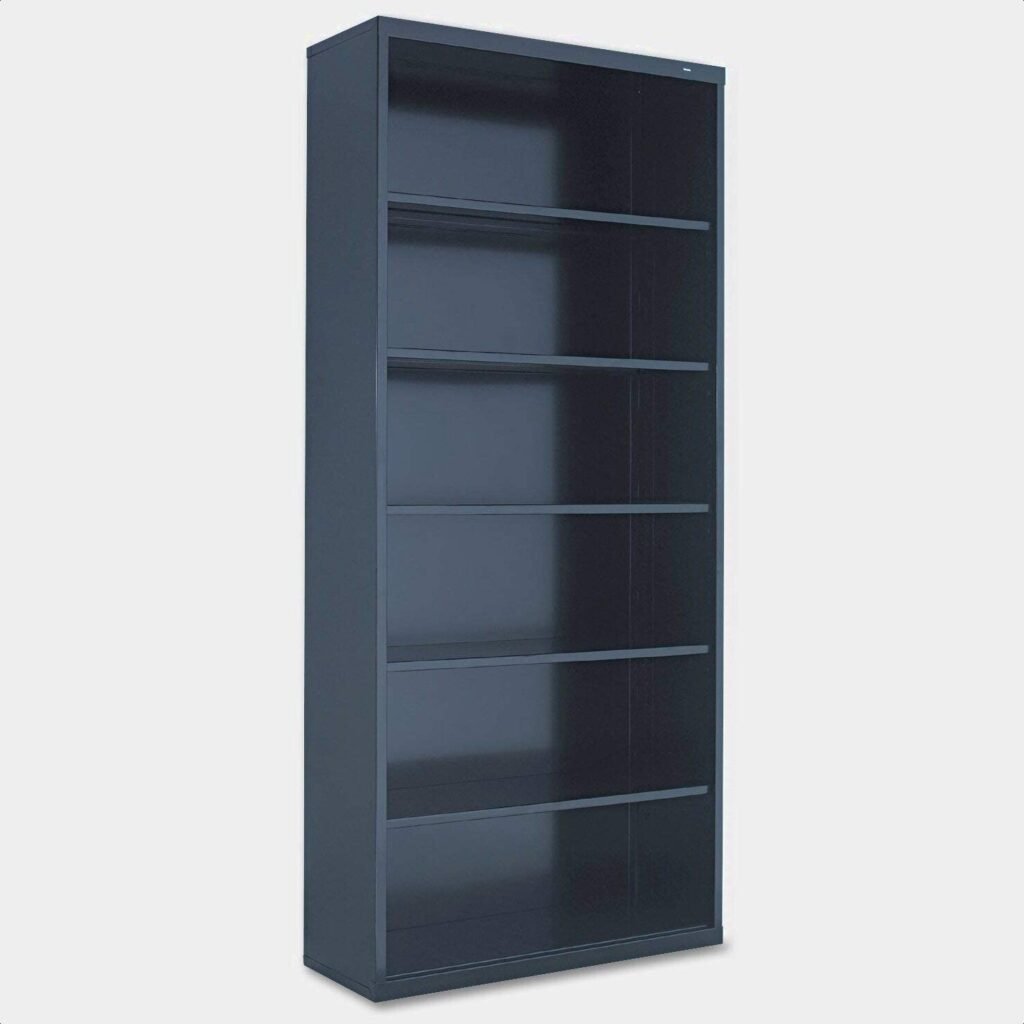 Standard Bookcase, Frame Material: Metal, Shelf Material: Metal