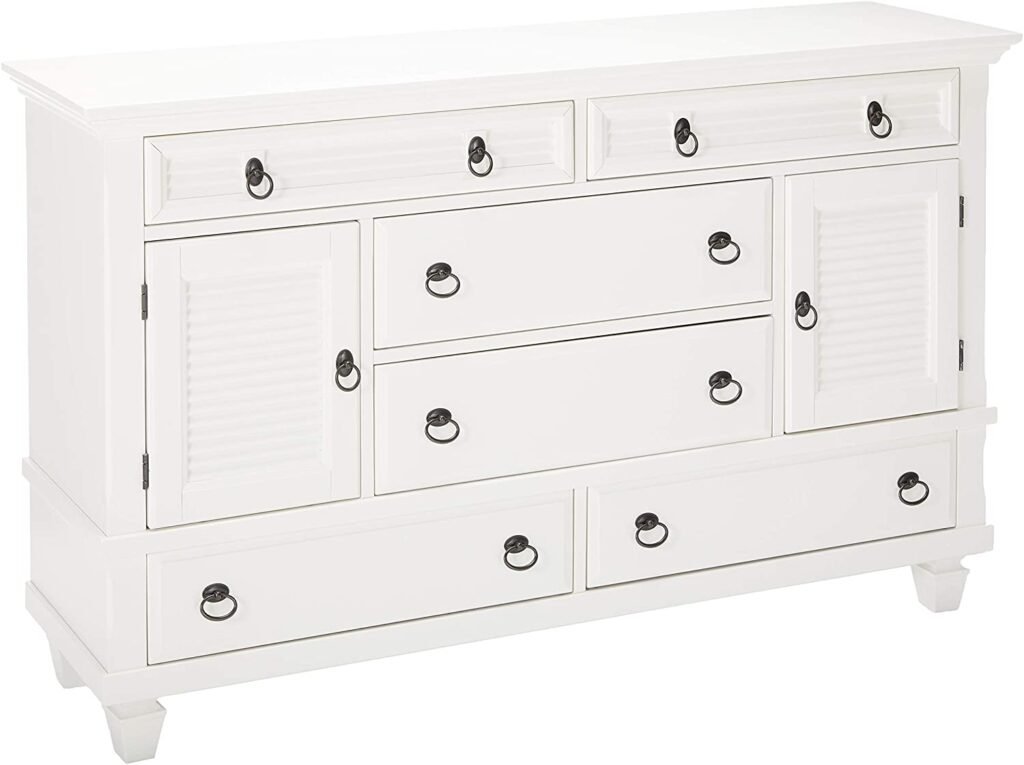 Alpine Furniture Winchester Dresser in White