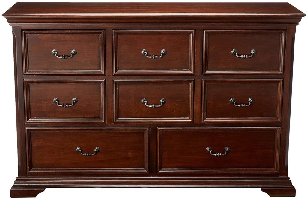 New Classic 00-007-050 Timber City Dresser, Sable