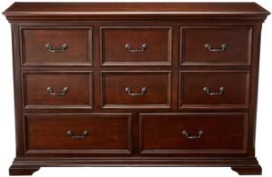 New Classic 00-007-050 Timber City Dresser, Sable