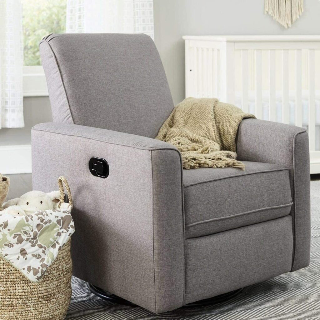 Reidy Reclining Glider, Weight Capacity: 250 lb, Recline
