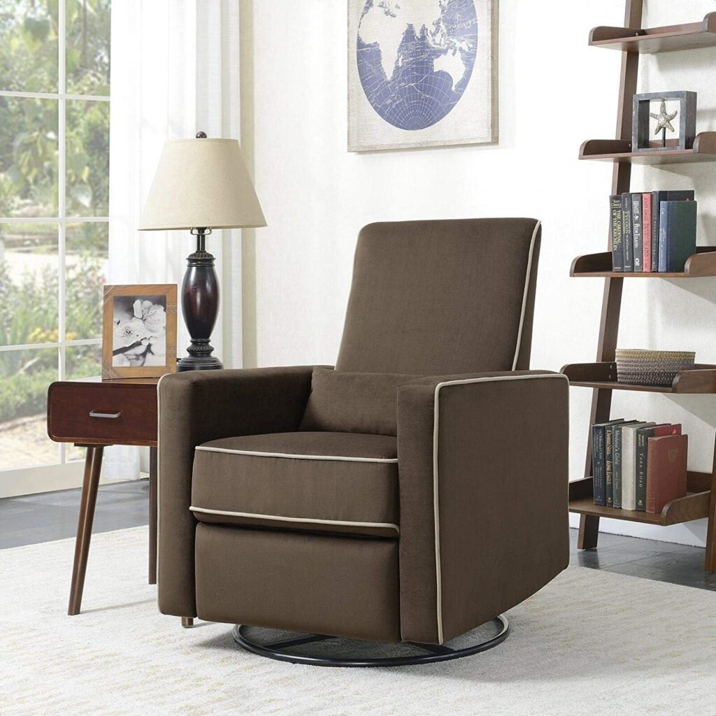 Chilhowee Plush Reclining Glider
