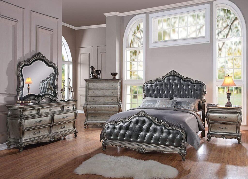 Acme Chantelle Antique Platinum Chest