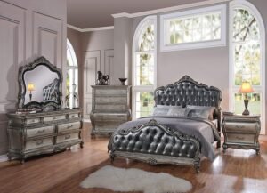 Acme Chantelle Antique Platinum Chest