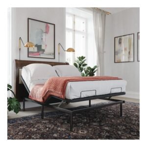 Classic Brands Adjustable Comfort Affordamatic 2.0 Adjustable Bed Base, Queen