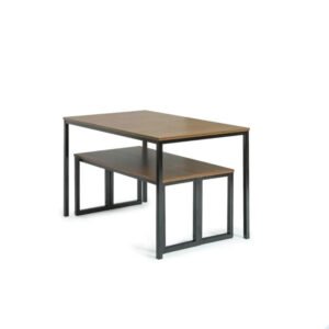 Zinus Wood and Metal Dining Table