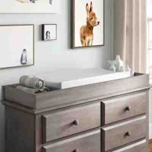 Changing Table Toppers for a Practical Nursery