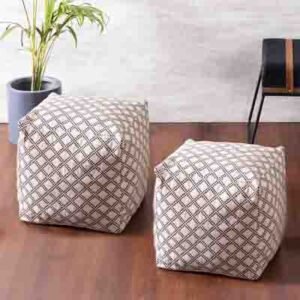 Stylish Poufs for Flexible Seating in Canada